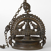 Bronze hanging lamp | 17th Century | Kerala